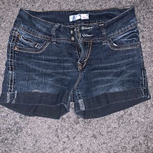 Blue Jean Shorts